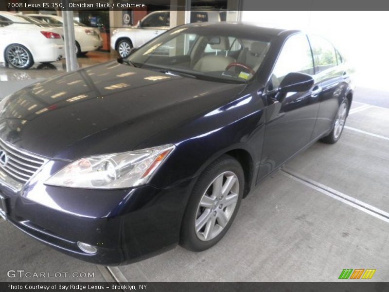 Obsidian Black / Cashmere 2008 Lexus ES 350