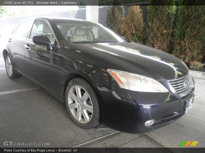 Obsidian Black / Cashmere 2008 Lexus ES 350
