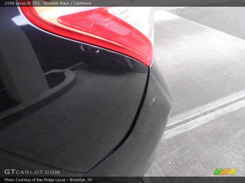 Obsidian Black / Cashmere 2008 Lexus ES 350