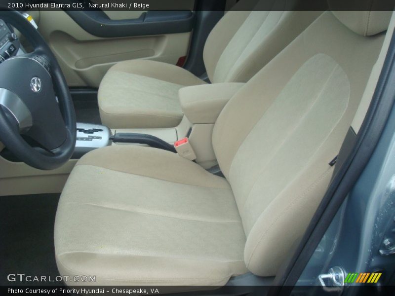 Natural Khaki / Beige 2010 Hyundai Elantra GLS