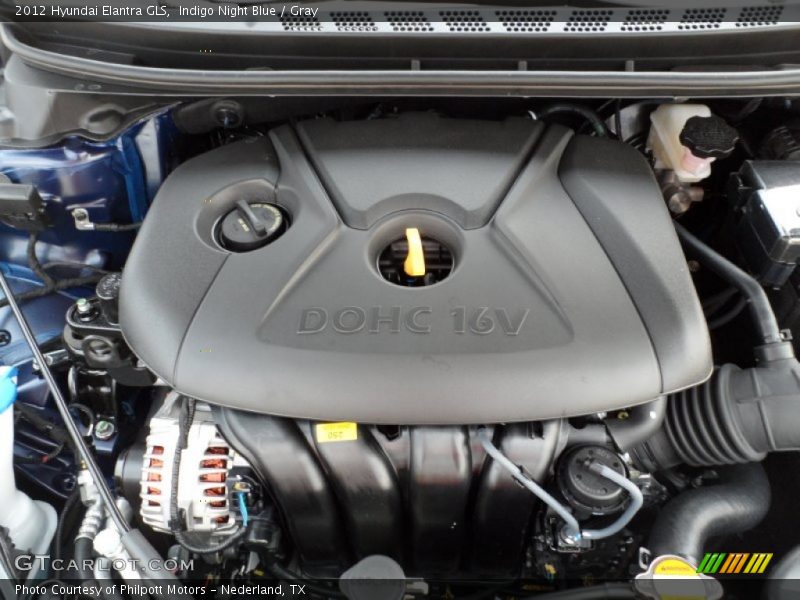  2012 Elantra GLS Engine - 2.0 Liter DOHC 16-Valve D-CVVT 4 Cylinder