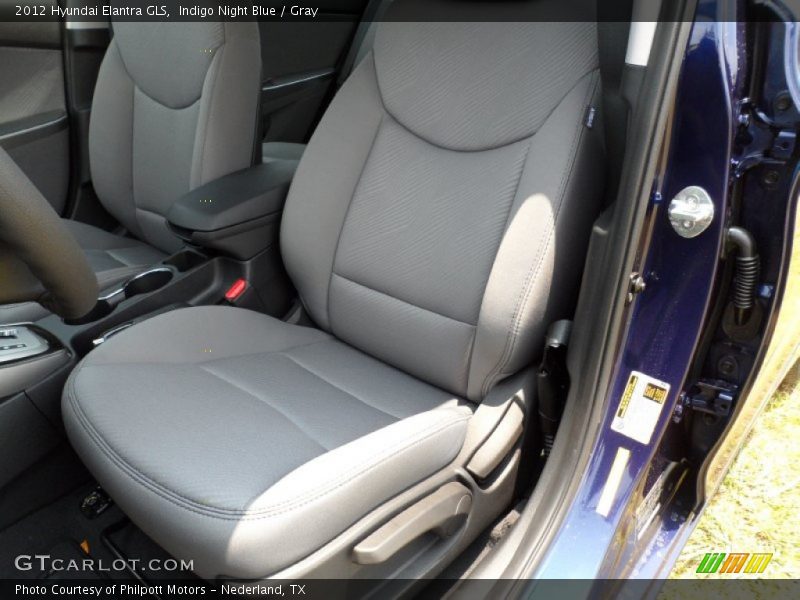  2012 Elantra GLS Gray Interior