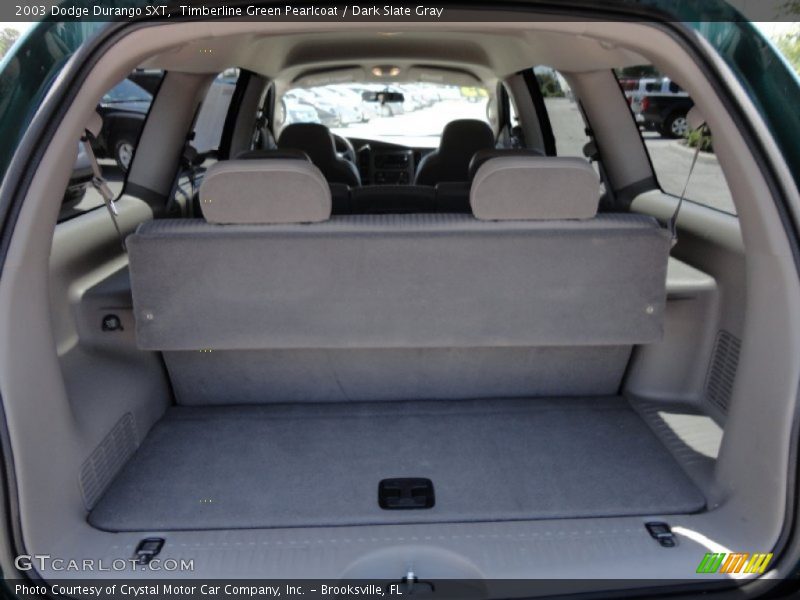 Timberline Green Pearlcoat / Dark Slate Gray 2003 Dodge Durango SXT