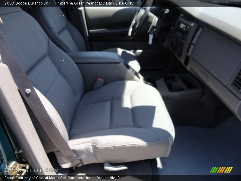 Timberline Green Pearlcoat / Dark Slate Gray 2003 Dodge Durango SXT