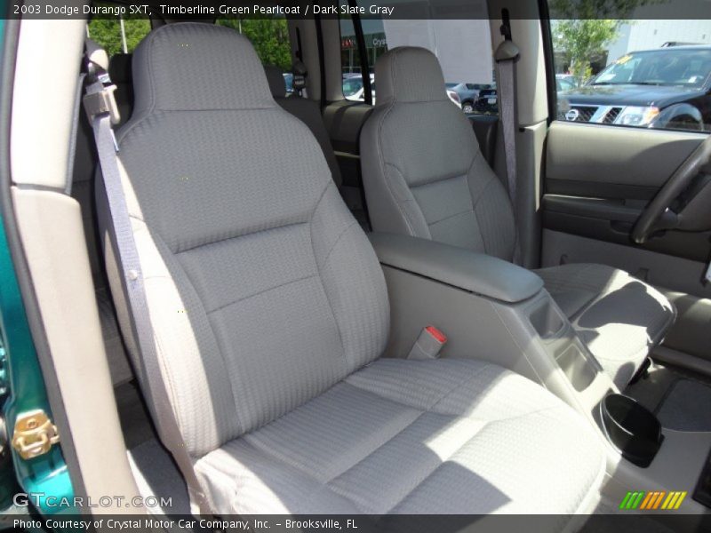Timberline Green Pearlcoat / Dark Slate Gray 2003 Dodge Durango SXT