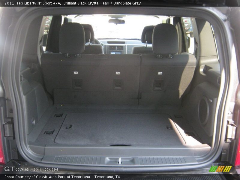 Brilliant Black Crystal Pearl / Dark Slate Gray 2011 Jeep Liberty Jet Sport 4x4