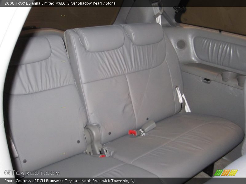 Silver Shadow Pearl / Stone 2008 Toyota Sienna Limited AWD