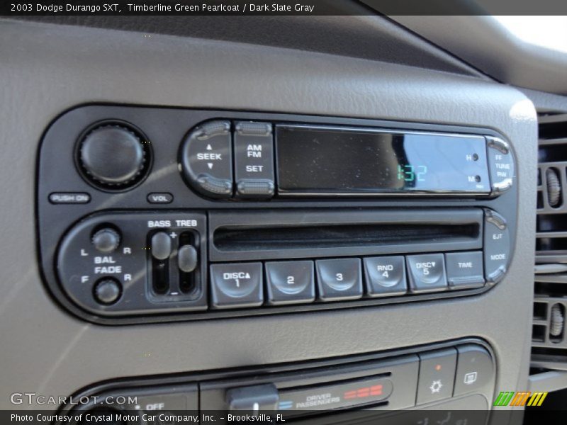 Timberline Green Pearlcoat / Dark Slate Gray 2003 Dodge Durango SXT