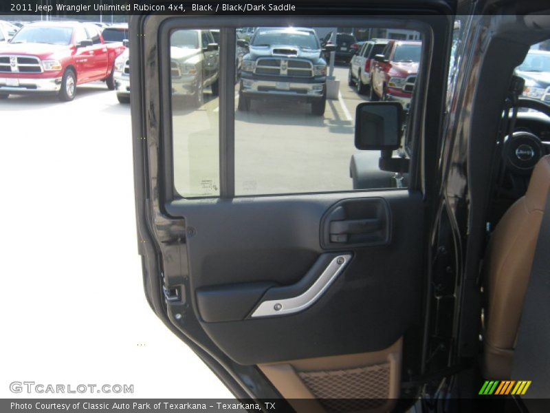 Black / Black/Dark Saddle 2011 Jeep Wrangler Unlimited Rubicon 4x4