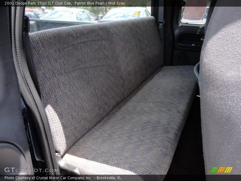Patriot Blue Pearl / Mist Gray 2001 Dodge Ram 1500 SLT Club Cab