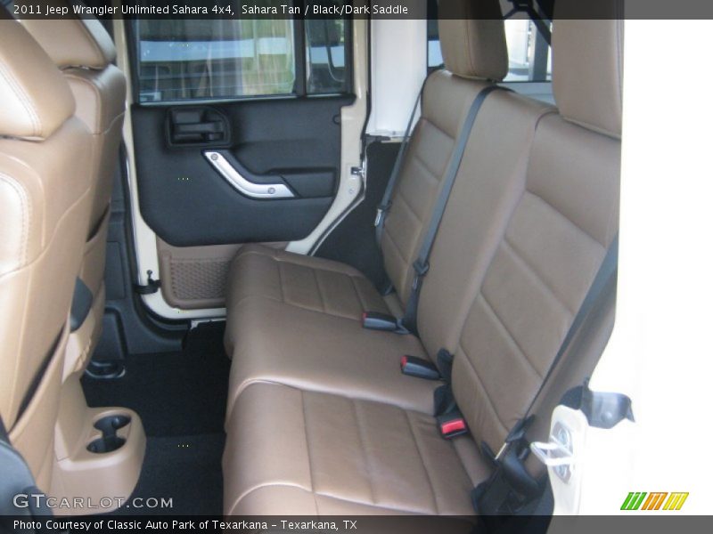 Sahara Tan / Black/Dark Saddle 2011 Jeep Wrangler Unlimited Sahara 4x4