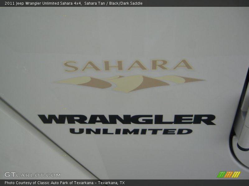  2011 Wrangler Unlimited Sahara 4x4 Logo