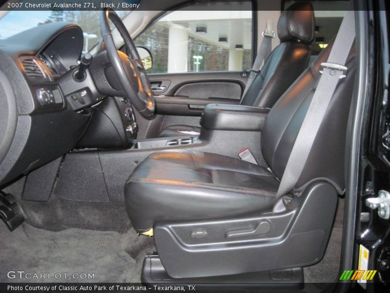 Black / Ebony 2007 Chevrolet Avalanche Z71