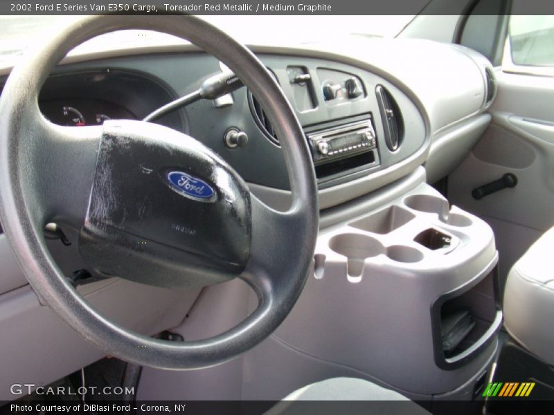 Dashboard of 2002 E Series Van E350 Cargo