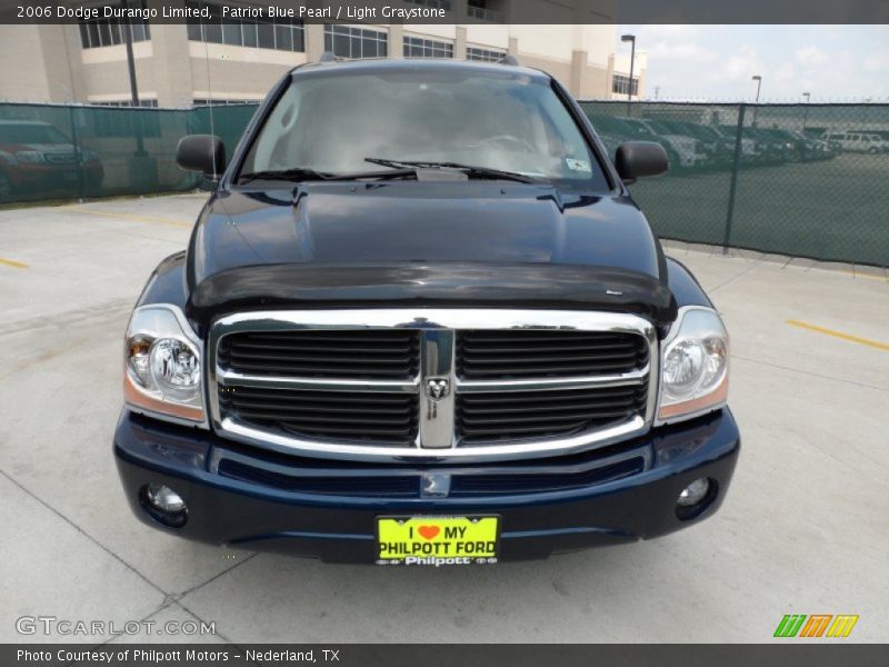 Patriot Blue Pearl / Light Graystone 2006 Dodge Durango Limited