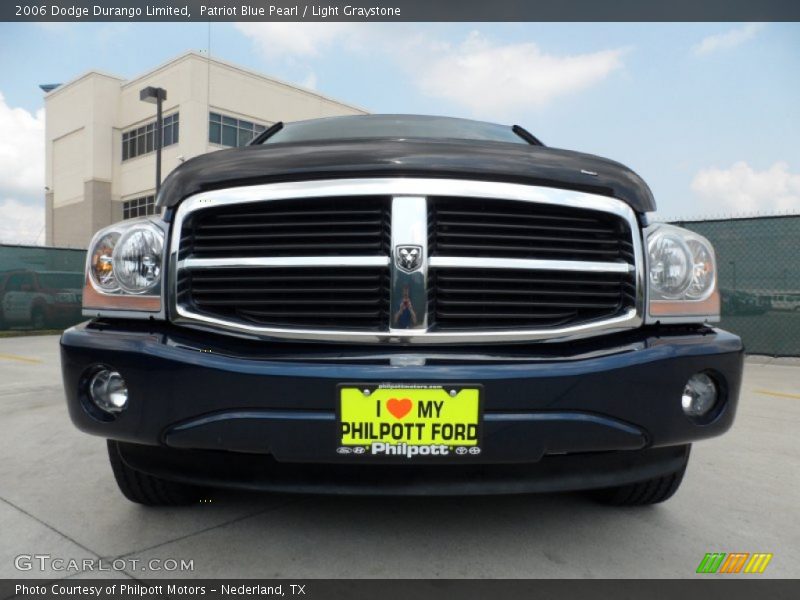 Patriot Blue Pearl / Light Graystone 2006 Dodge Durango Limited