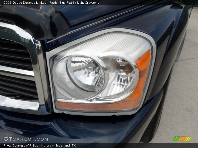 Patriot Blue Pearl / Light Graystone 2006 Dodge Durango Limited