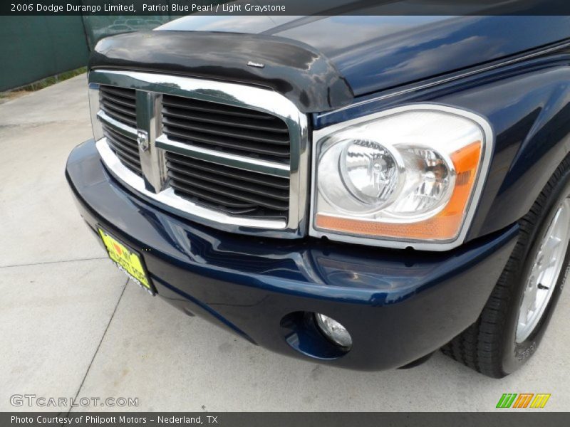 Patriot Blue Pearl / Light Graystone 2006 Dodge Durango Limited