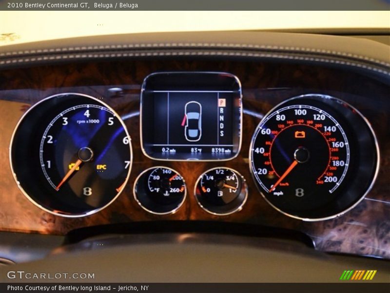  2010 Continental GT   Gauges