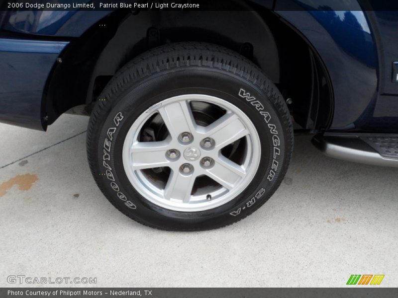 Patriot Blue Pearl / Light Graystone 2006 Dodge Durango Limited