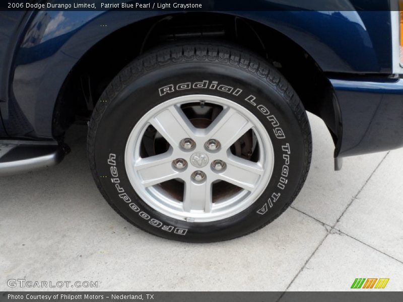 Patriot Blue Pearl / Light Graystone 2006 Dodge Durango Limited