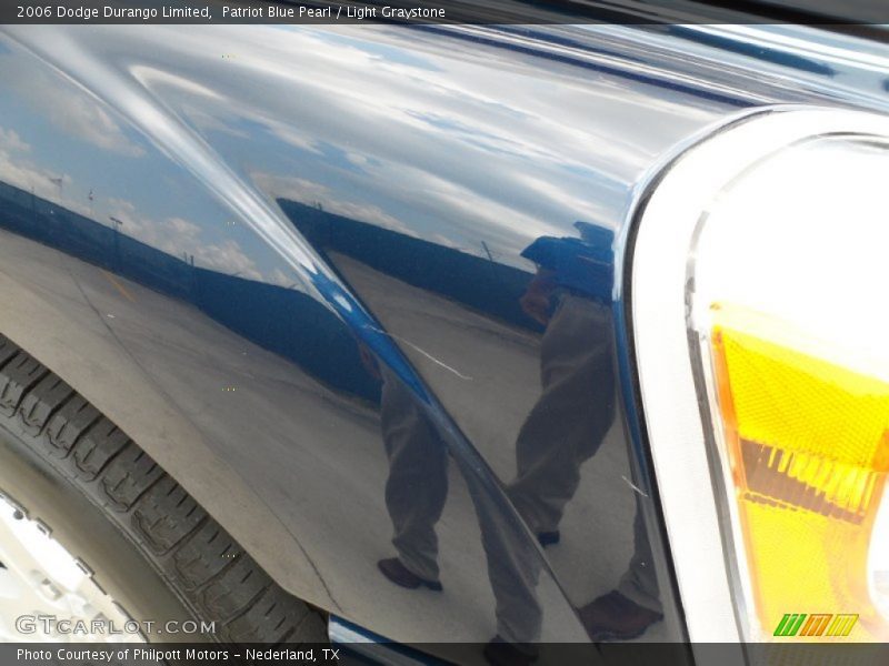 Patriot Blue Pearl / Light Graystone 2006 Dodge Durango Limited