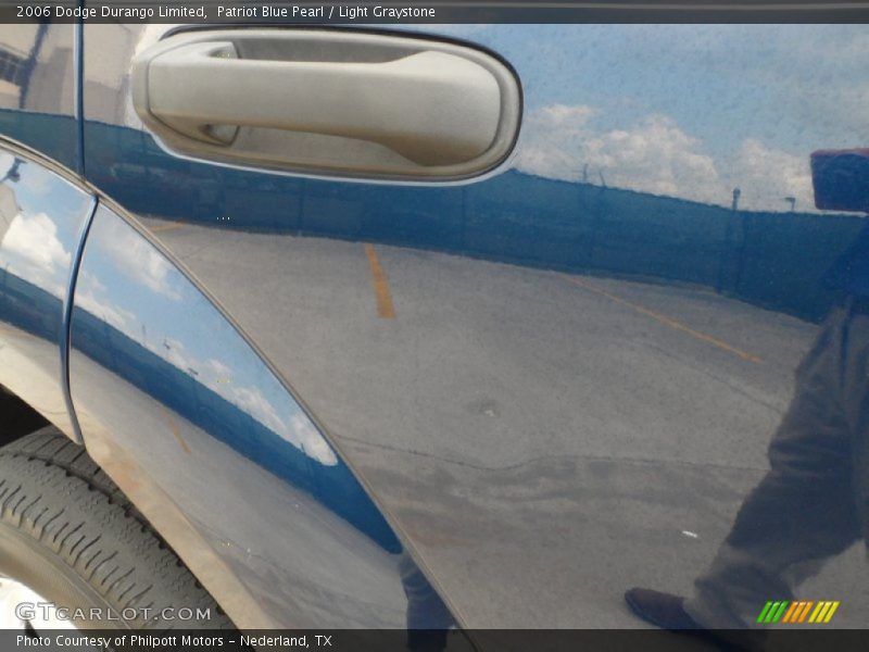 Patriot Blue Pearl / Light Graystone 2006 Dodge Durango Limited