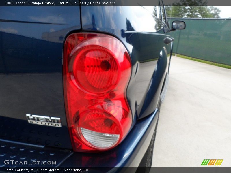 Patriot Blue Pearl / Light Graystone 2006 Dodge Durango Limited
