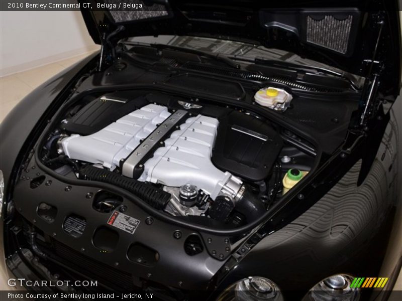  2010 Continental GT  Engine - 6.0 Liter Twin-Turbocharged DOHC 48-Valve VVT W12