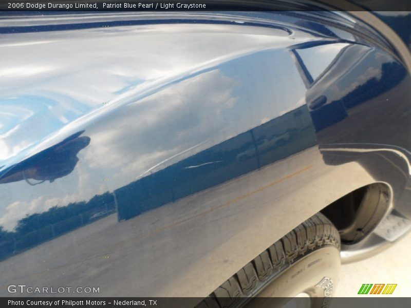Patriot Blue Pearl / Light Graystone 2006 Dodge Durango Limited