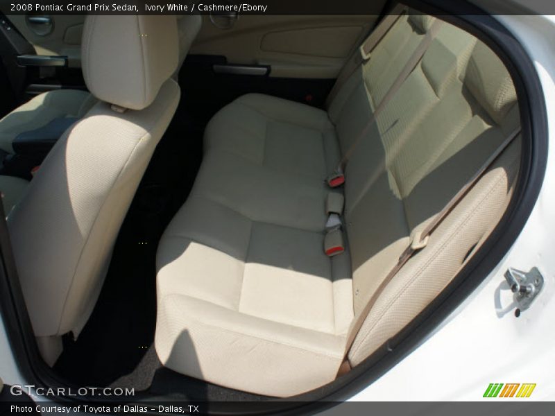 Ivory White / Cashmere/Ebony 2008 Pontiac Grand Prix Sedan