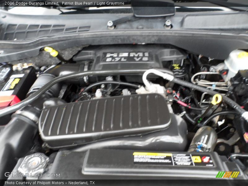  2006 Durango Limited Engine - 5.7 Liter HEMI OHV 16V V8