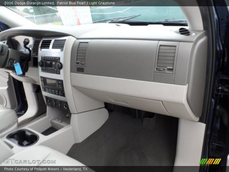 Dashboard of 2006 Durango Limited
