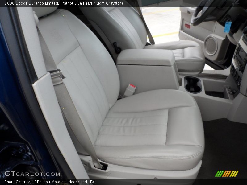  2006 Durango Limited Light Graystone Interior