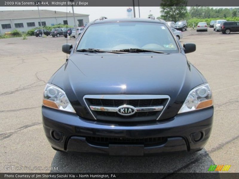 Midnight Blue / Beige 2009 Kia Sorento LX 4x4