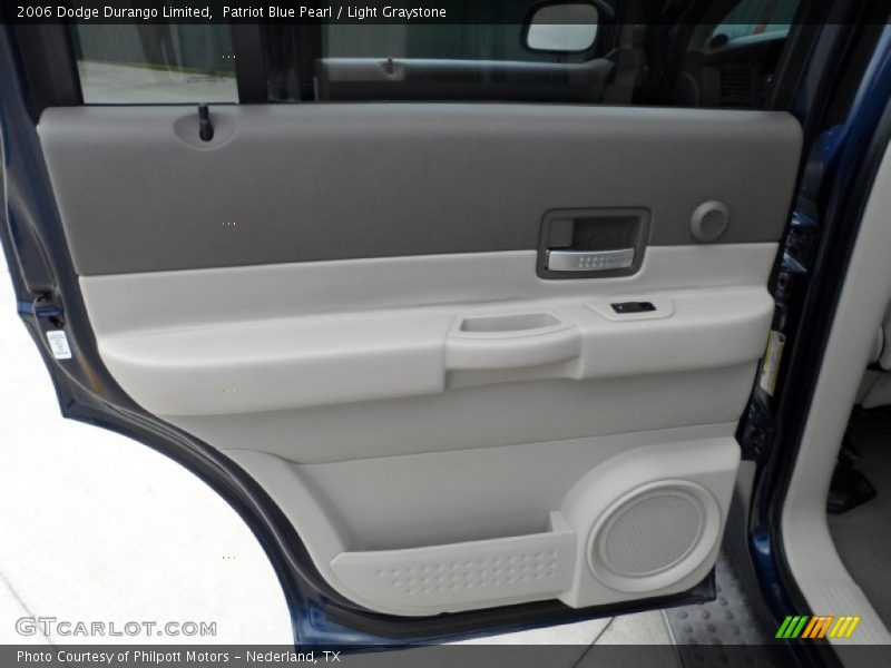 Patriot Blue Pearl / Light Graystone 2006 Dodge Durango Limited