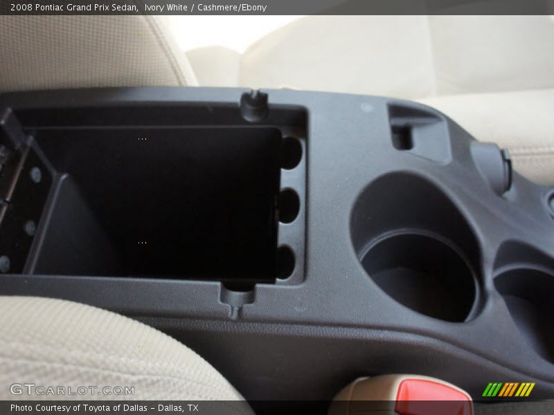 Ivory White / Cashmere/Ebony 2008 Pontiac Grand Prix Sedan