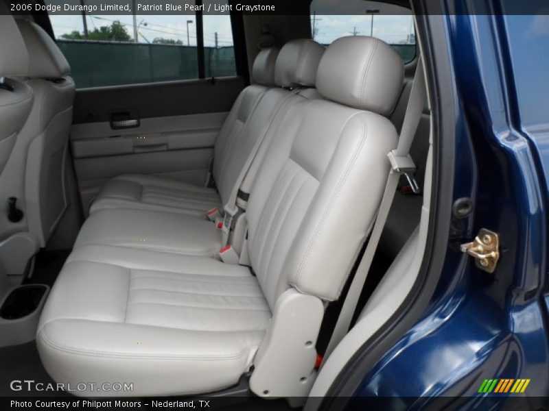  2006 Durango Limited Light Graystone Interior