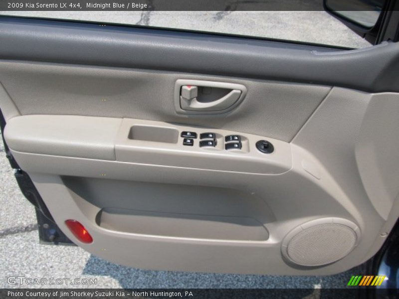 Midnight Blue / Beige 2009 Kia Sorento LX 4x4