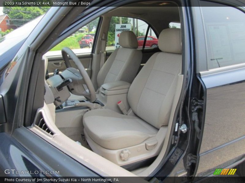 Midnight Blue / Beige 2009 Kia Sorento LX 4x4