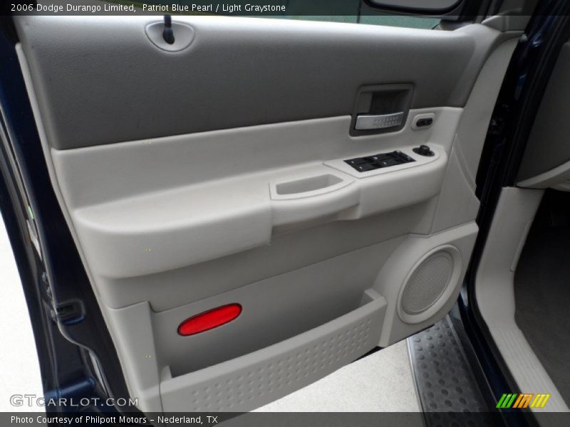 Patriot Blue Pearl / Light Graystone 2006 Dodge Durango Limited