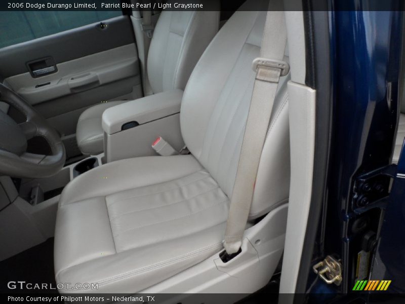 Patriot Blue Pearl / Light Graystone 2006 Dodge Durango Limited