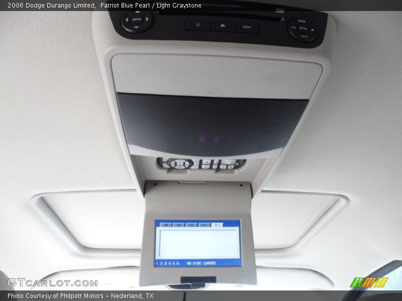 Patriot Blue Pearl / Light Graystone 2006 Dodge Durango Limited