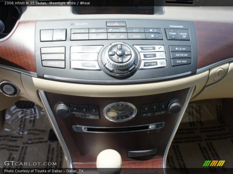 Moonlight White / Wheat 2008 Infiniti M 35 Sedan