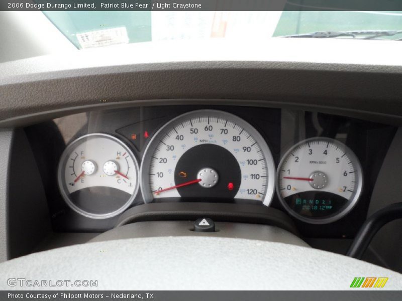  2006 Durango Limited Limited Gauges