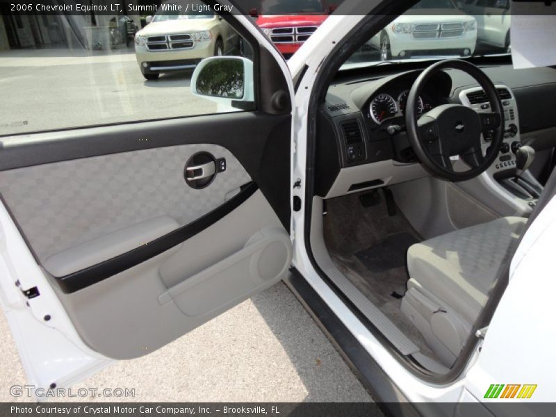 Summit White / Light Gray 2006 Chevrolet Equinox LT