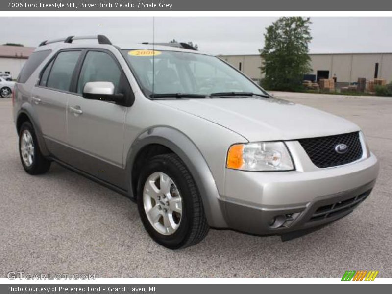 Silver Birch Metallic / Shale Grey 2006 Ford Freestyle SEL