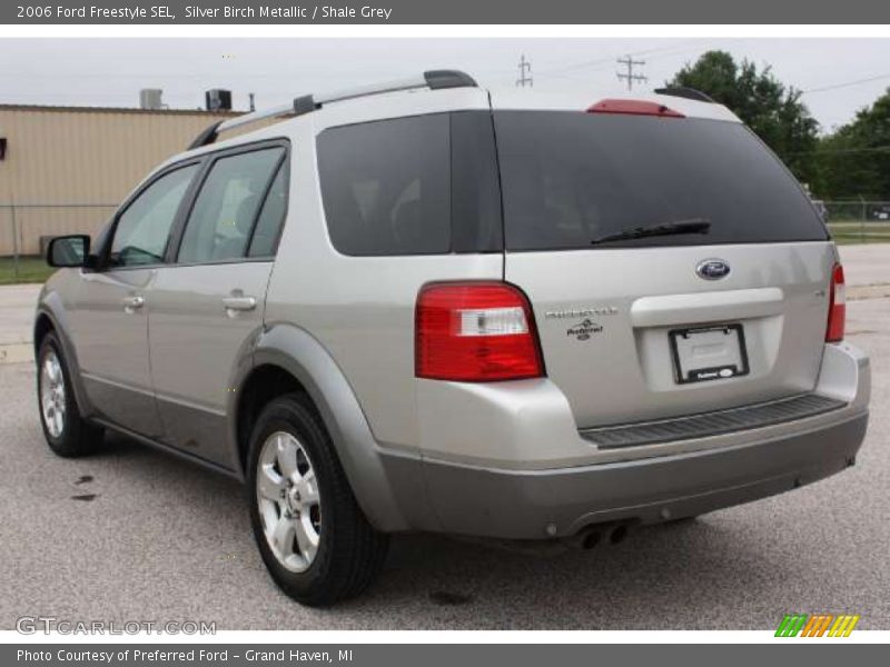 Silver Birch Metallic / Shale Grey 2006 Ford Freestyle SEL