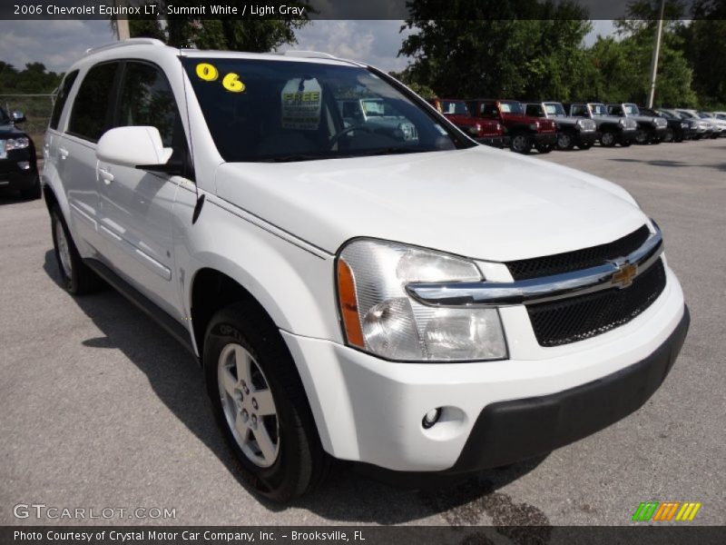 Summit White / Light Gray 2006 Chevrolet Equinox LT
