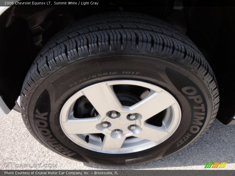 Summit White / Light Gray 2006 Chevrolet Equinox LT